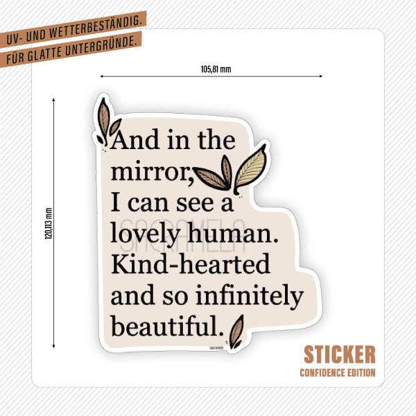 SACRAMELA - Wholesale Sticker - LOVELY HUMAN6