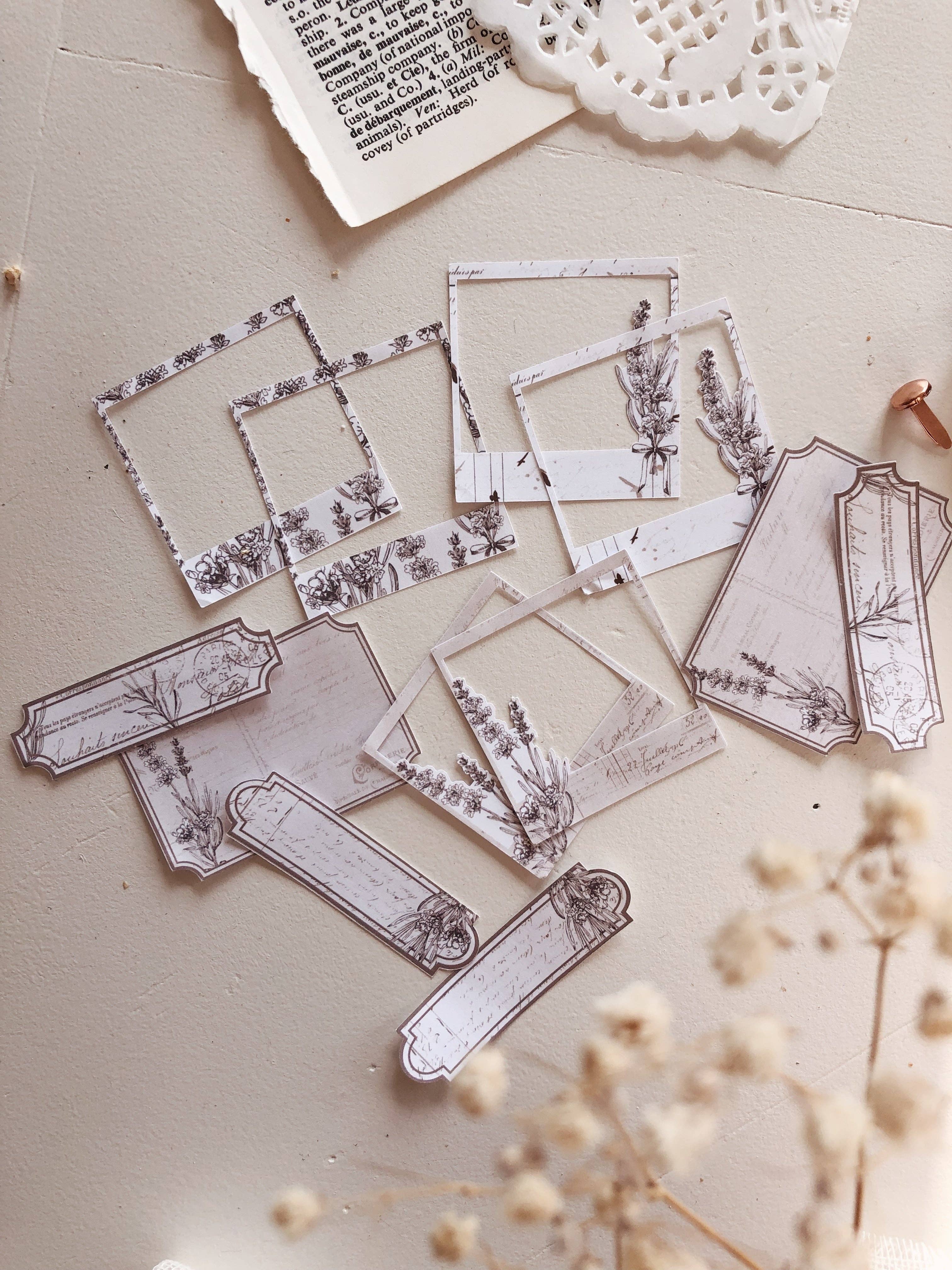 Chapteries - Wholesale Sticker - Ensemble d'autocollants de lavande1