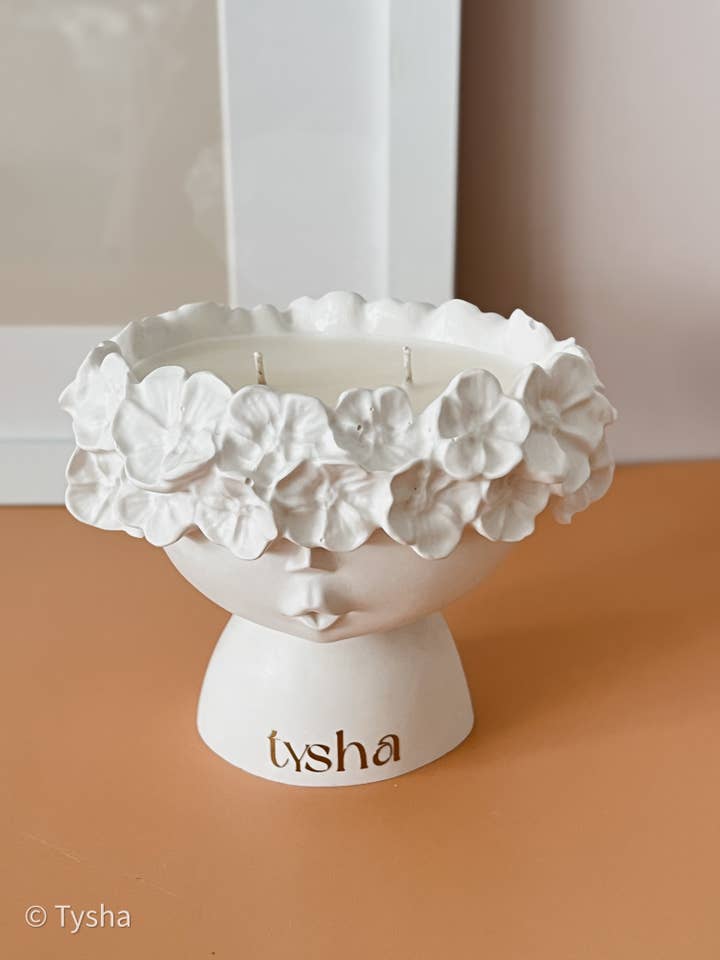 VESNA Jar Scented Coconut Soy Candle | Cozy | Decor |Natural for wholesale by TYSHA