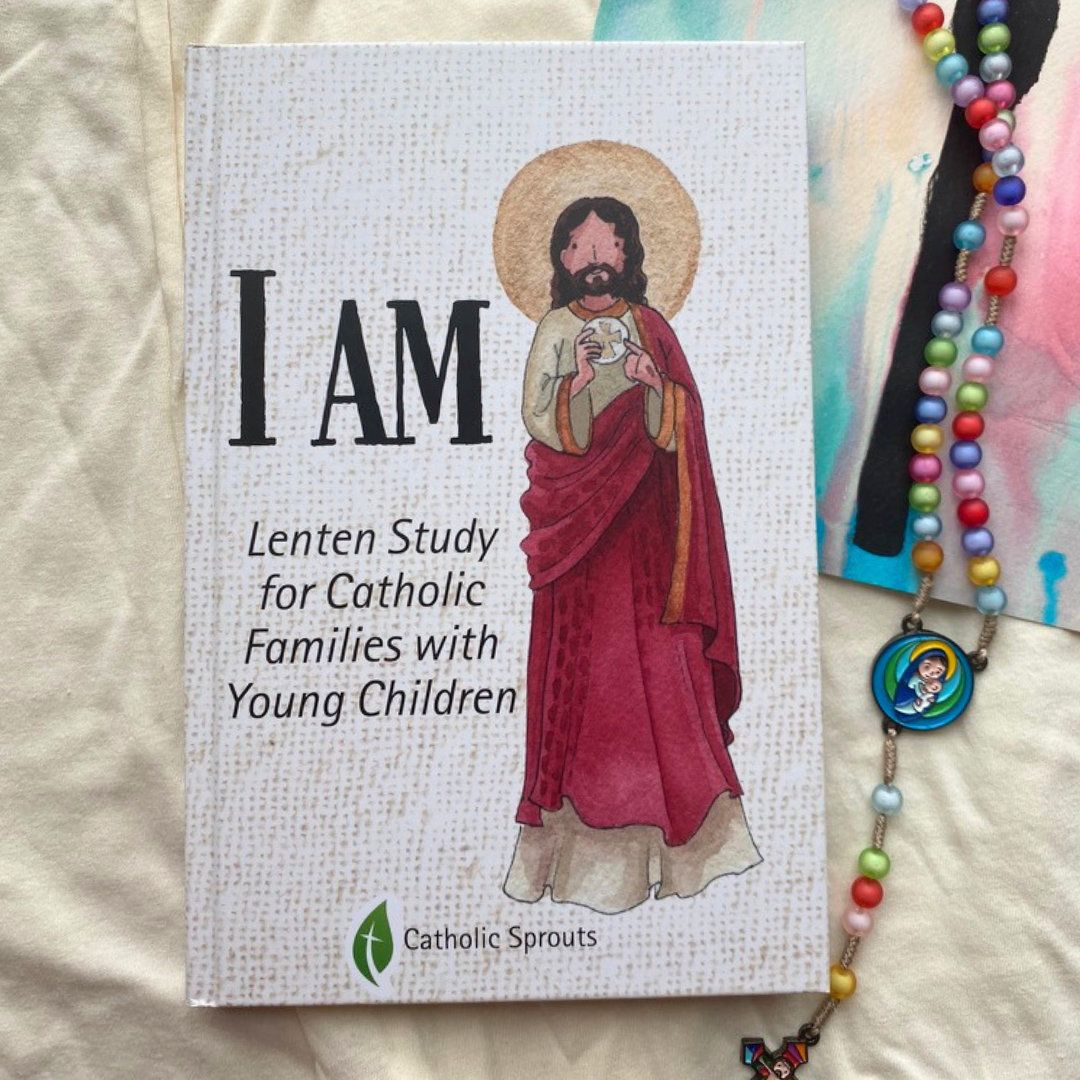Catholic Sprouts LLC - Wholesale Preschool Book (3-5) - I AM Lenten Study for Catholic Families with Young Children7