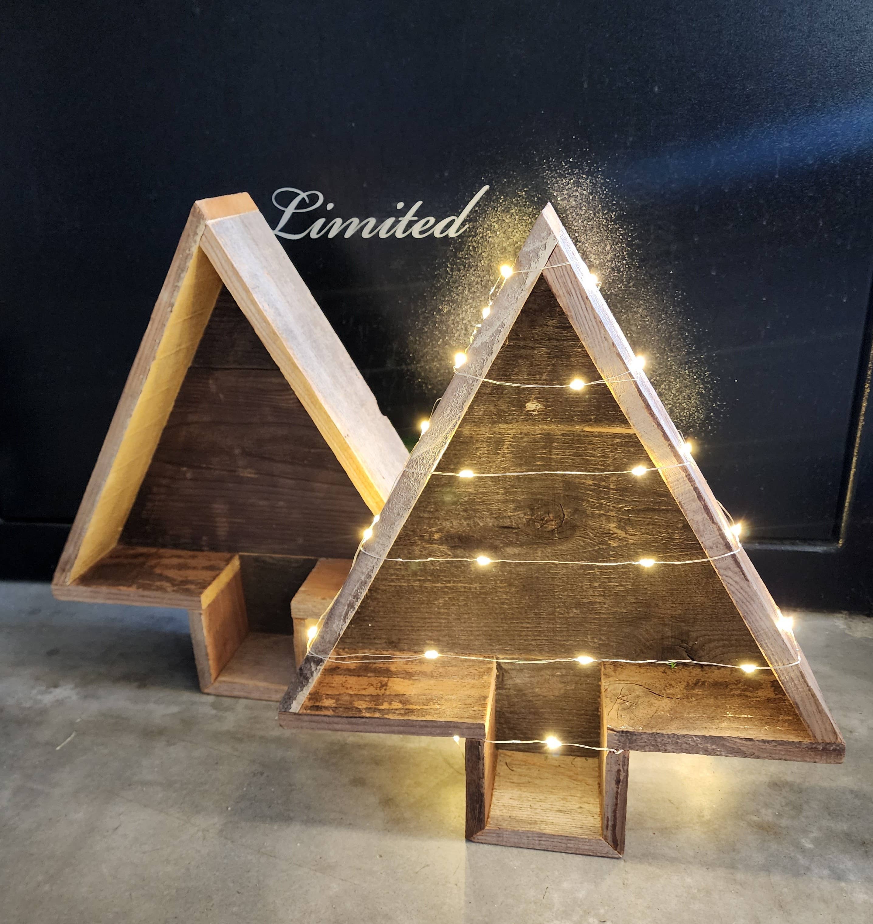 Love Reclaimed - Wholesale Planter Box - Christmas Tree Rustic Reclaimed Wood Planter / Tray 2