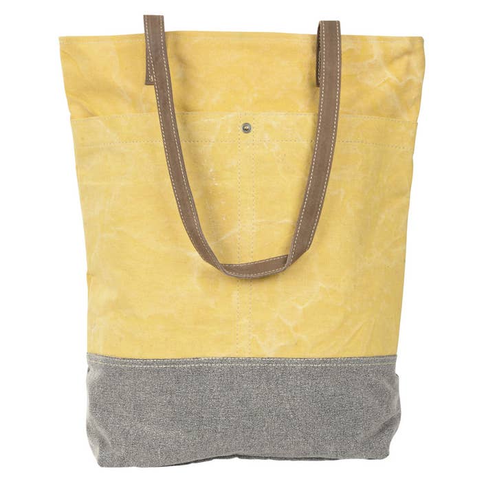 Clea Ray Canvas Bags & Clothing - Wholesale Shoulder Bag - Women's - Yellow Shoulder Bag2