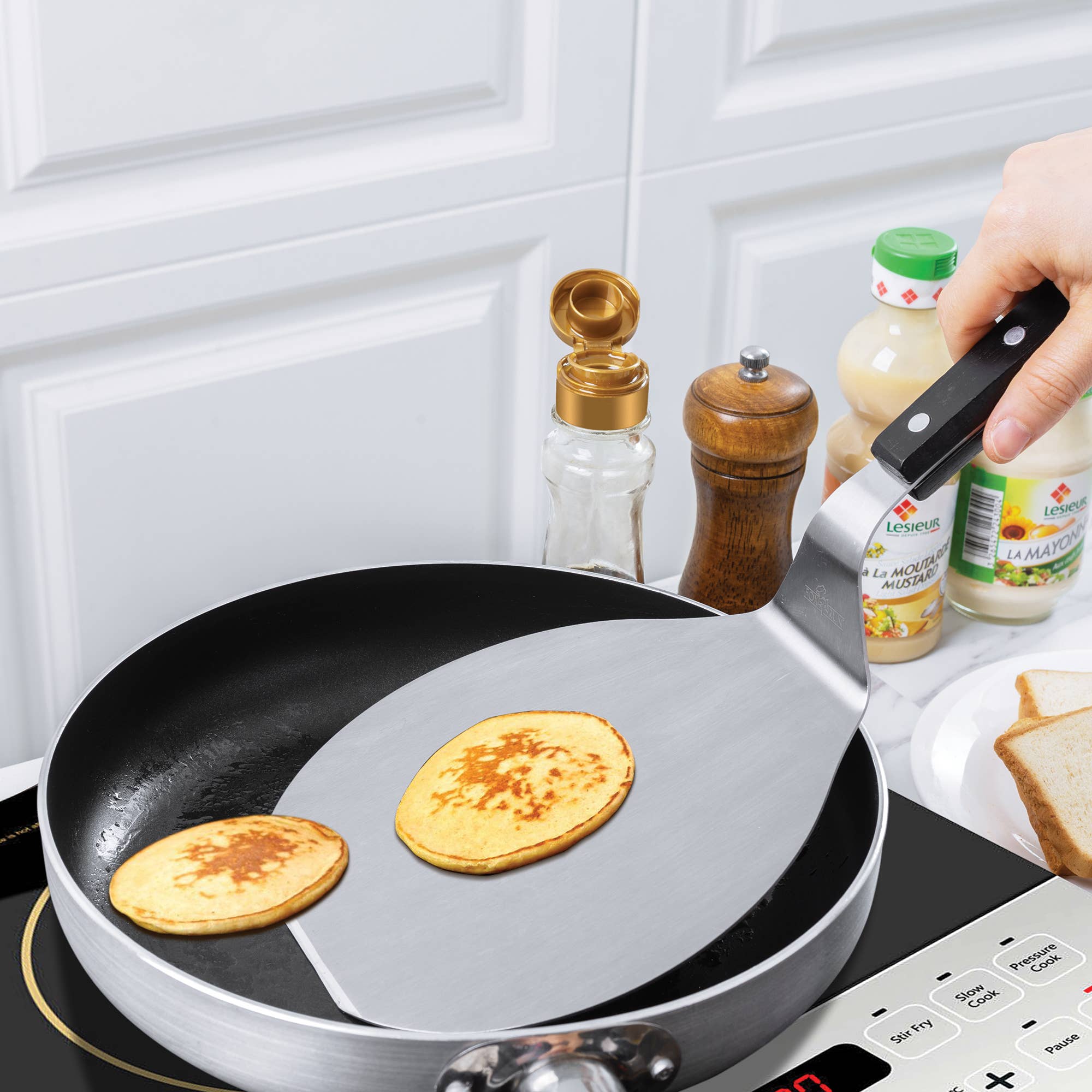 Fox Run Brands – wholesale Spatula/turner – Fox Run Stainless Steel Oversized Cookie Spatula, 14.5"3