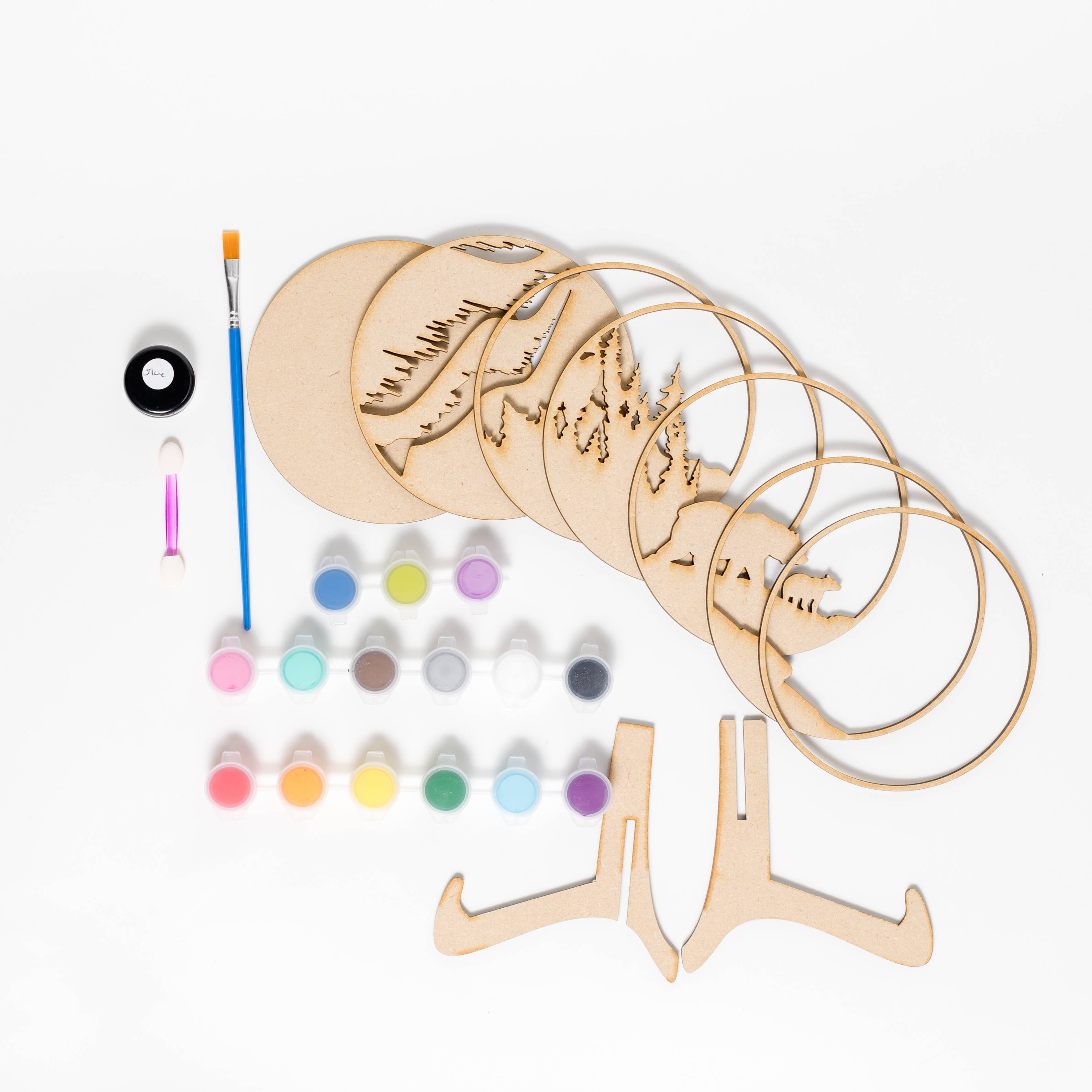 Our Little Makery - Wholesale DIY Craft Kit - Solitude Shadow Box Kit8