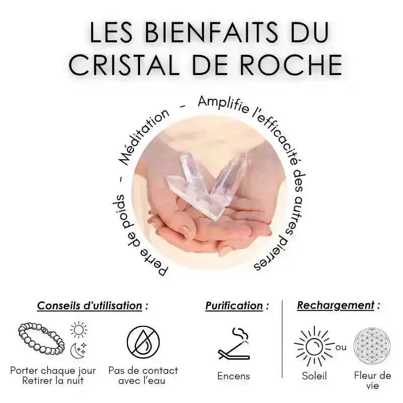 L'Atelier d'Eva - Wholesale Beaded Bracelet - Rock Crystal Weight Loss Bracelet6