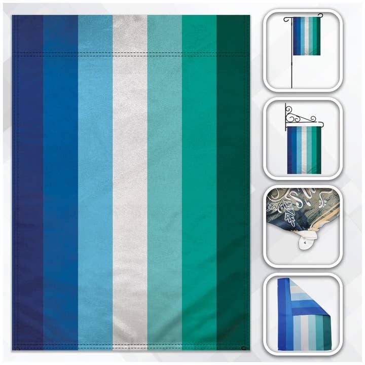 H&G Studios Homoseksuel Mand MLM 30x45cm Haveflag for engroshandel hos Flags Importer