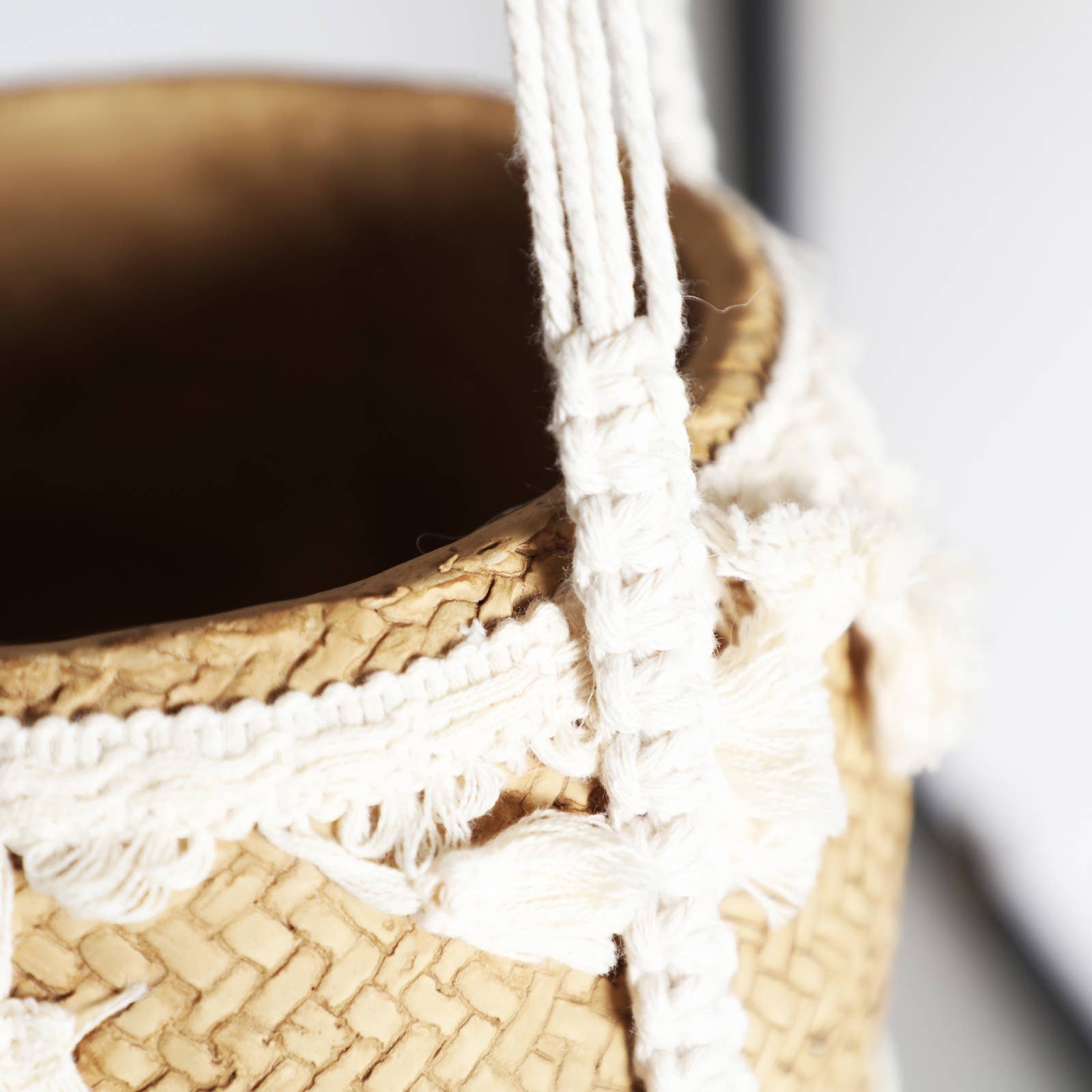 B&B - Wholesale Plant Pot - Planter, Cement, White Color, 19X20X91cm3