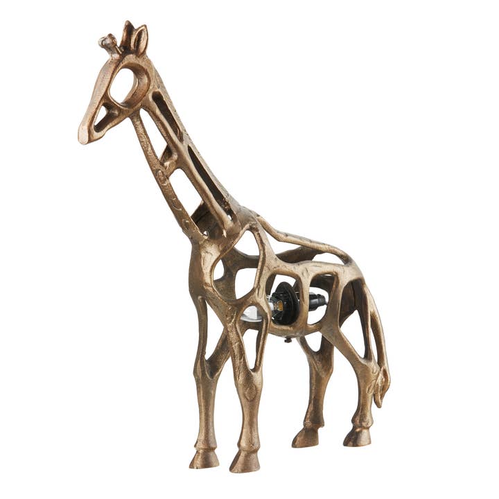 River of Goods - Wholesale Accent/Desk Lamp - 20"H Gold-Finish Giraffe Accent Lamp