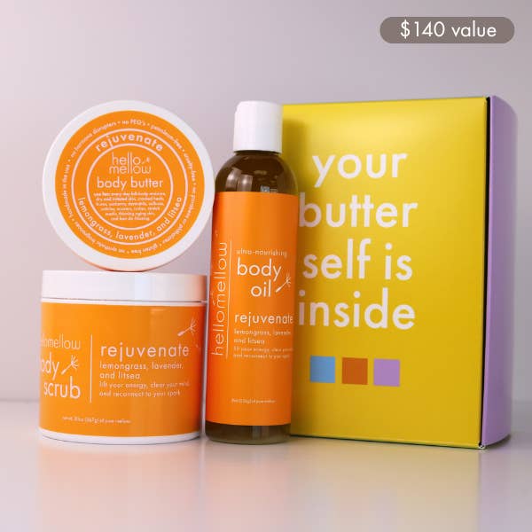 hellomellow - Wholesale Bath & Body Set - the essential set - rejuvenate1