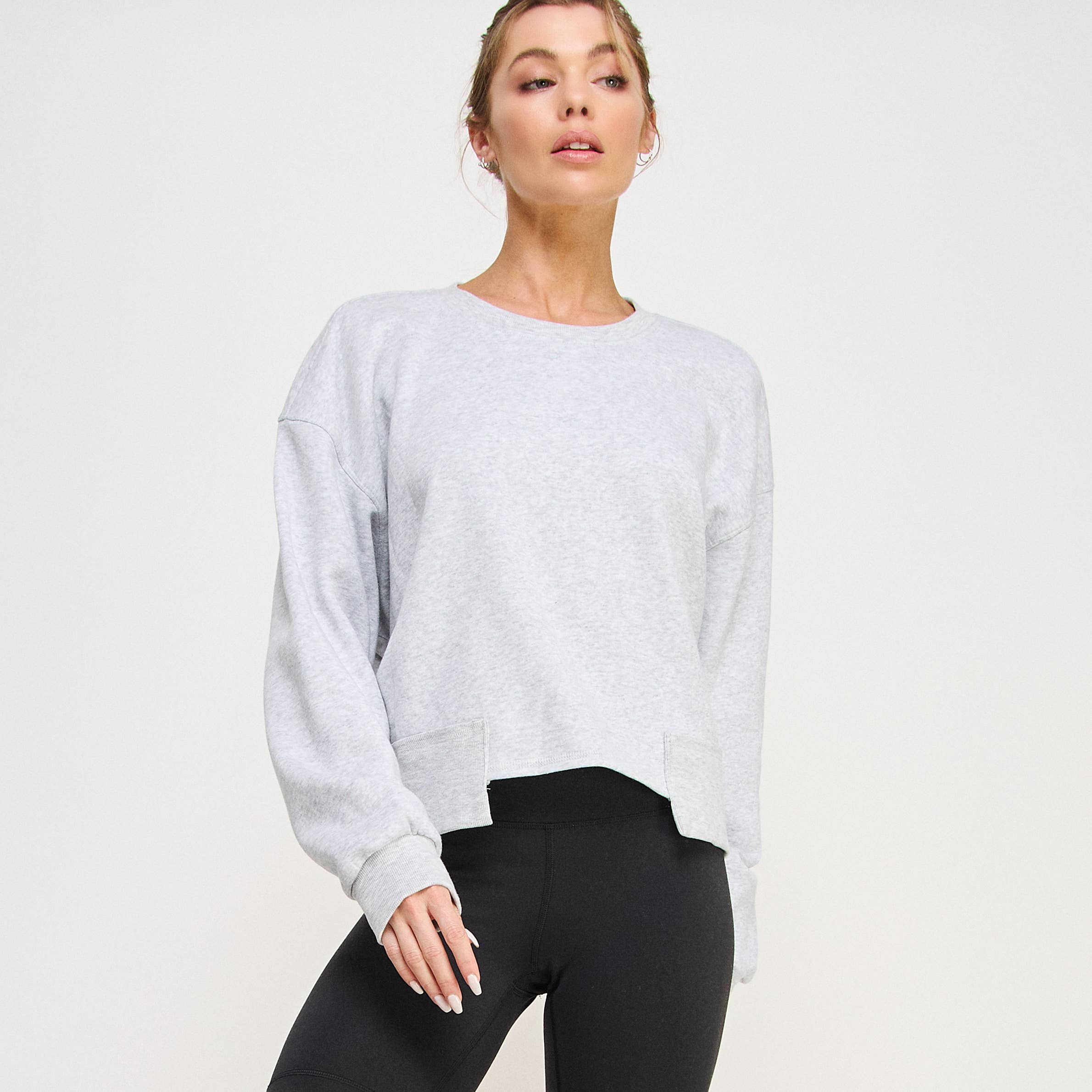 BABY BLUE CAMDEN SWEATSHIRT-FZ0011 for wholesale on Faire17