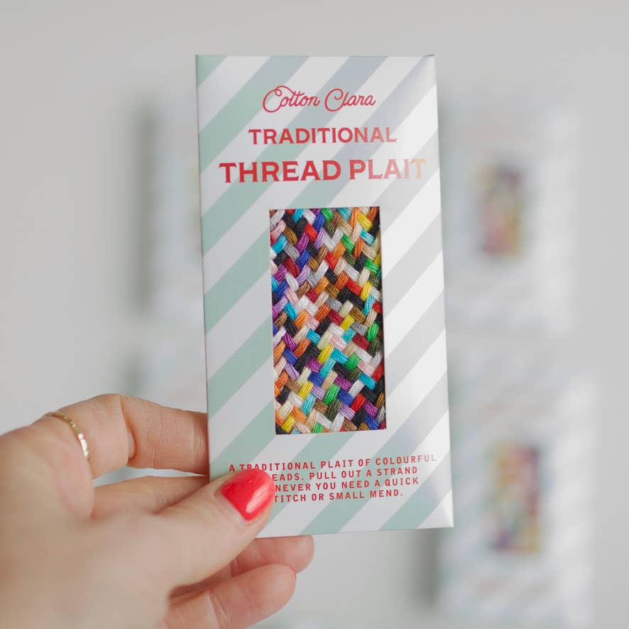 Cotton Clara Craft Kits & Supplies - Wholesale Embroidery/Cross Stitch Supplies - Traditional Thread Plait for Mending2