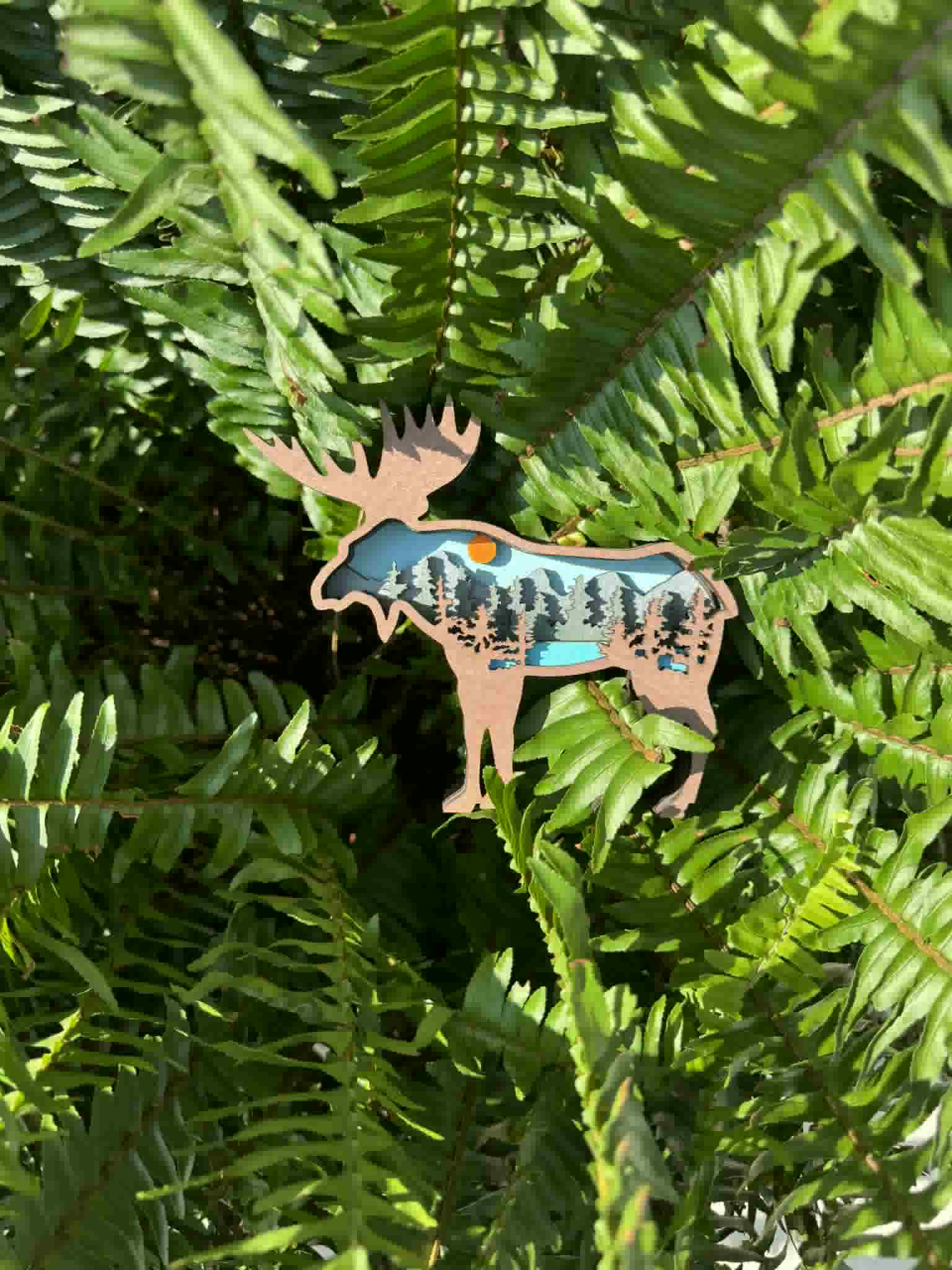 The Wilusz Way - Wholesale Decorative Tabletop Object - Mountain Moose0