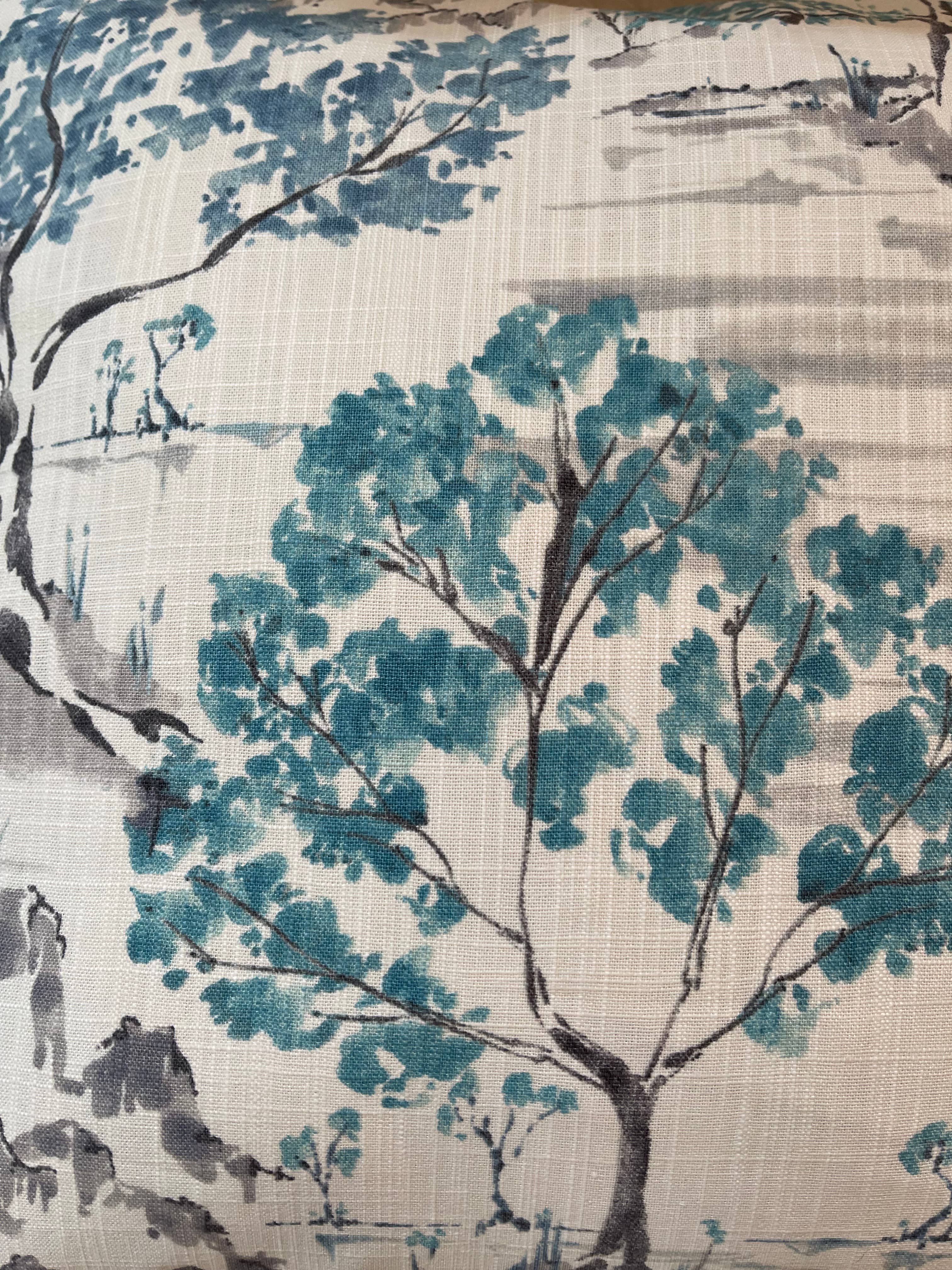 Dahlia & Grace pillows - Wholesale Throw/Decorative Pillow - Samantha Landscape Throw Pillow with Feather Insert2