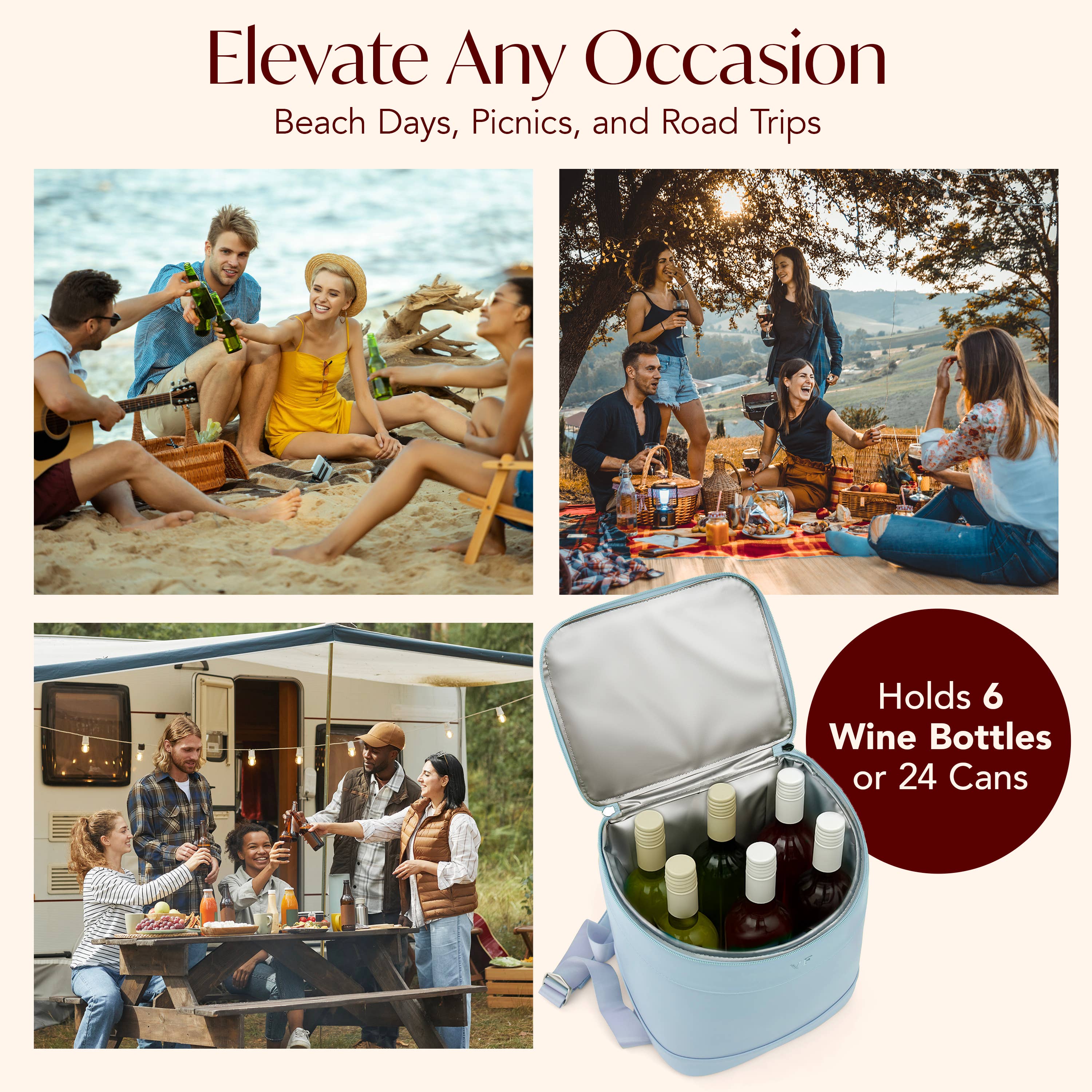 Vin Fresco - Vente Glacière/sac isotherme - Sac à dos glacière isotherme Vin Fresco7