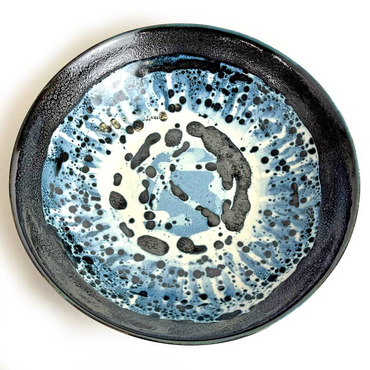 Ciotola Grande Blu Wabi Sabi per la vendita all'ingrosso da parte di Michael Wainwright