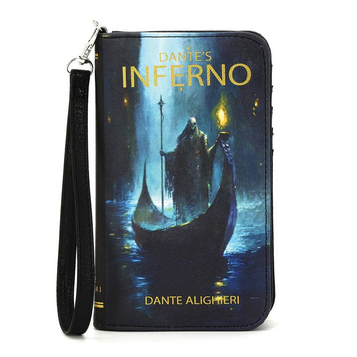 DANTE'S INFERNO BOOK WALLET IN VINYL for wholesale by COMECO INC