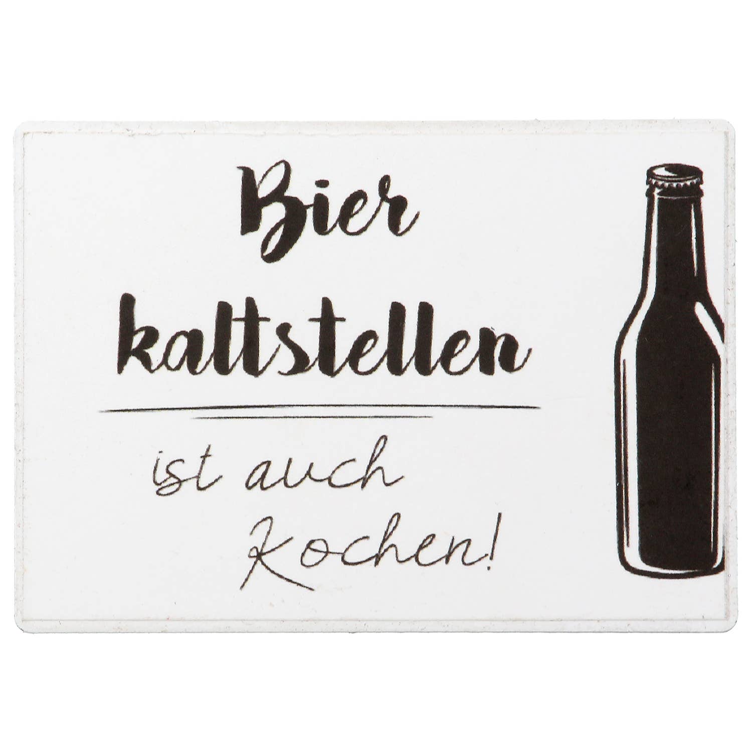 white Rectangular beer/wine magnet, assorted 4 times, h.5 cm for wholesale on Faire1