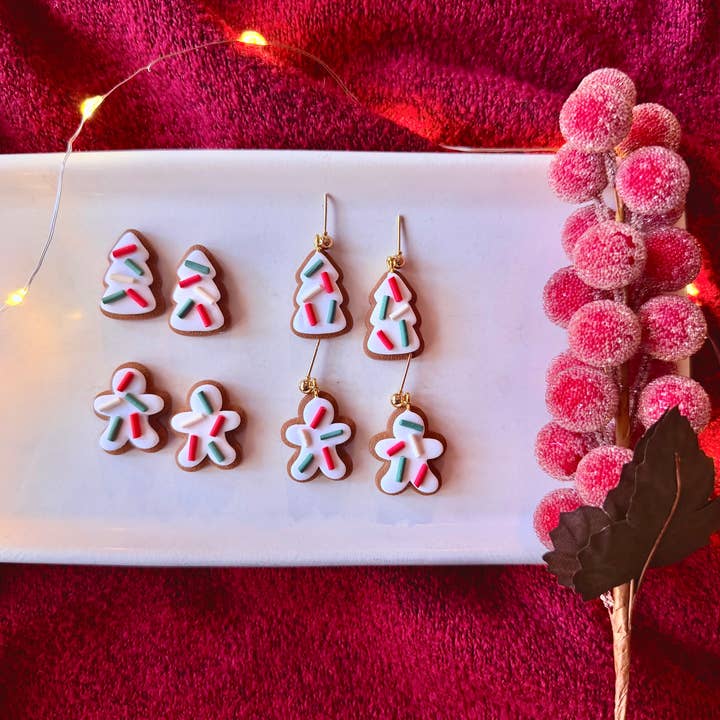 SeizeTheClayJewelry - Wholesale Dangle Earrings - Iced Cookie Earrings, Cookie Clay Earrings, Sprinkle Cookies4