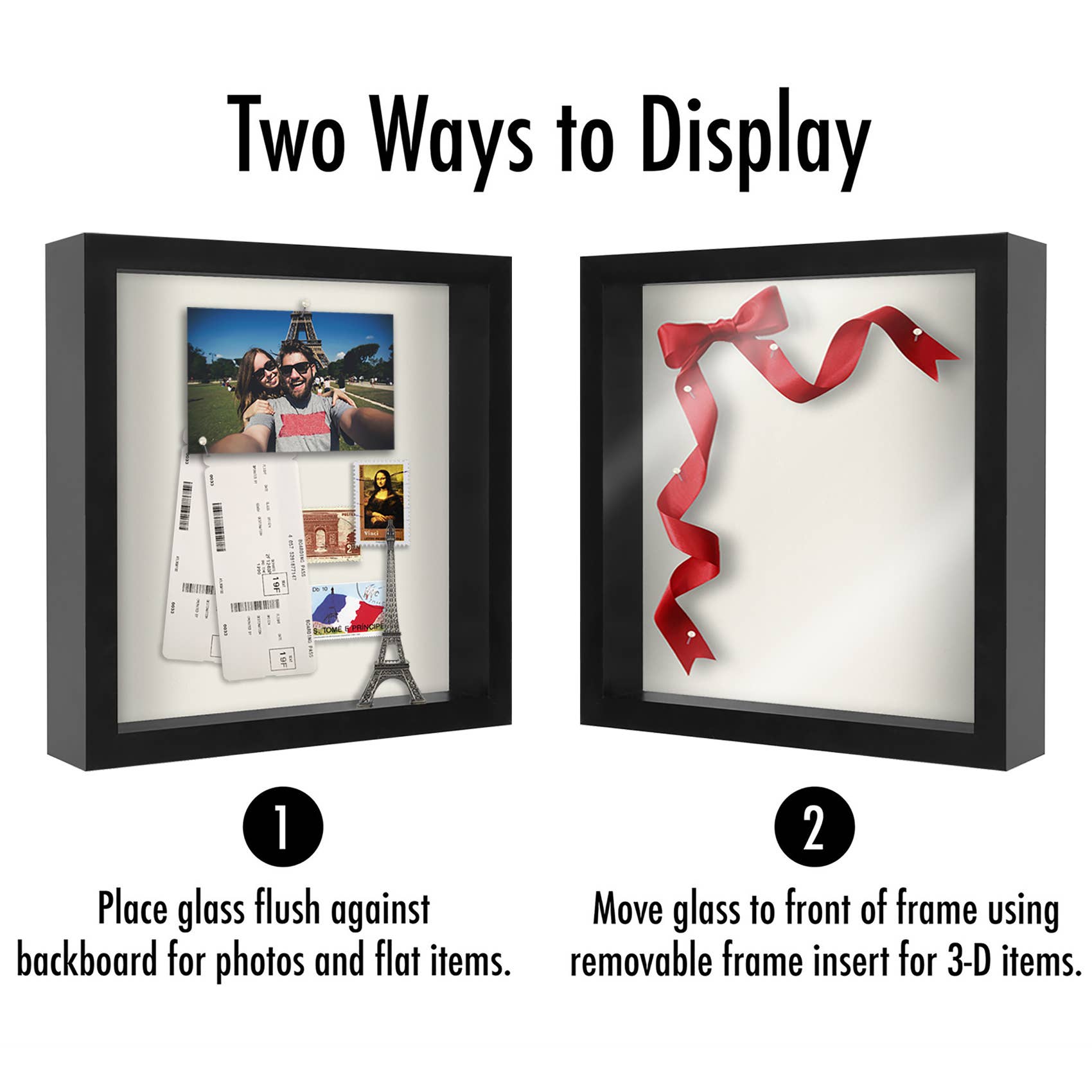 Americanflat - Wholesale Picture Frame - Americanflat Shadow Box Frame with Box Molding7