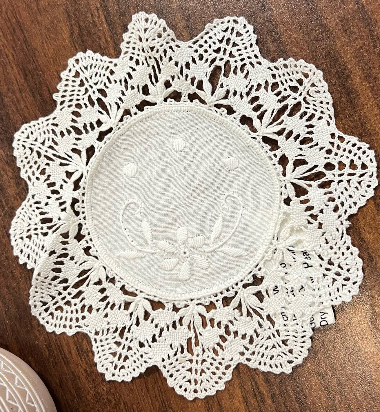 Peking Handicraft - Wholesale Doily - Annie’s Treasures Doilies Embroidered 6" Round1
