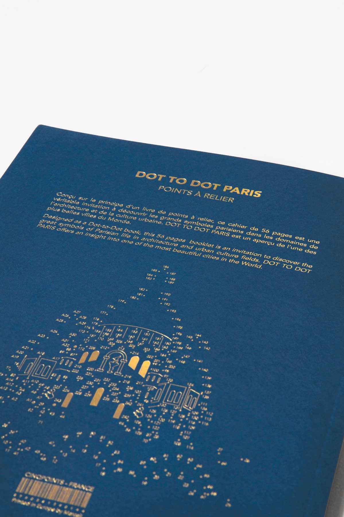 Cinqpoints - Wholesale Coloring & Activity Book - Adult - Paris Dot to Dot notebook - Christmas Gift2