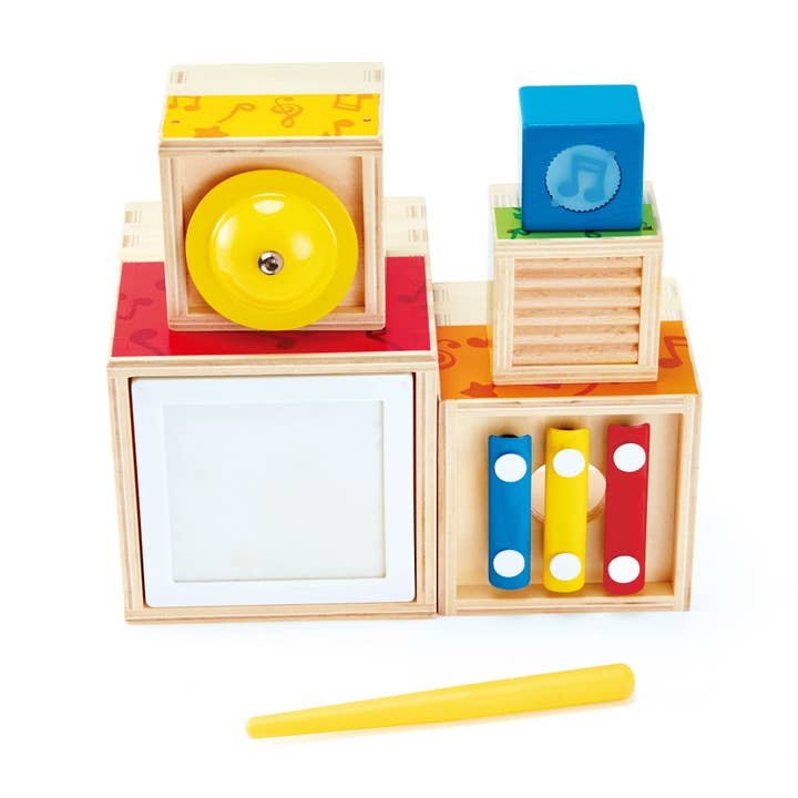 Stacking Music Set for wholesale by Hape Toys