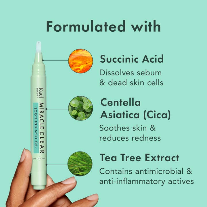 Rael - Wholesale Acne/Hydrocolloid Patch - Rael Beauty Miracle Clear Soothing Spot Gel3