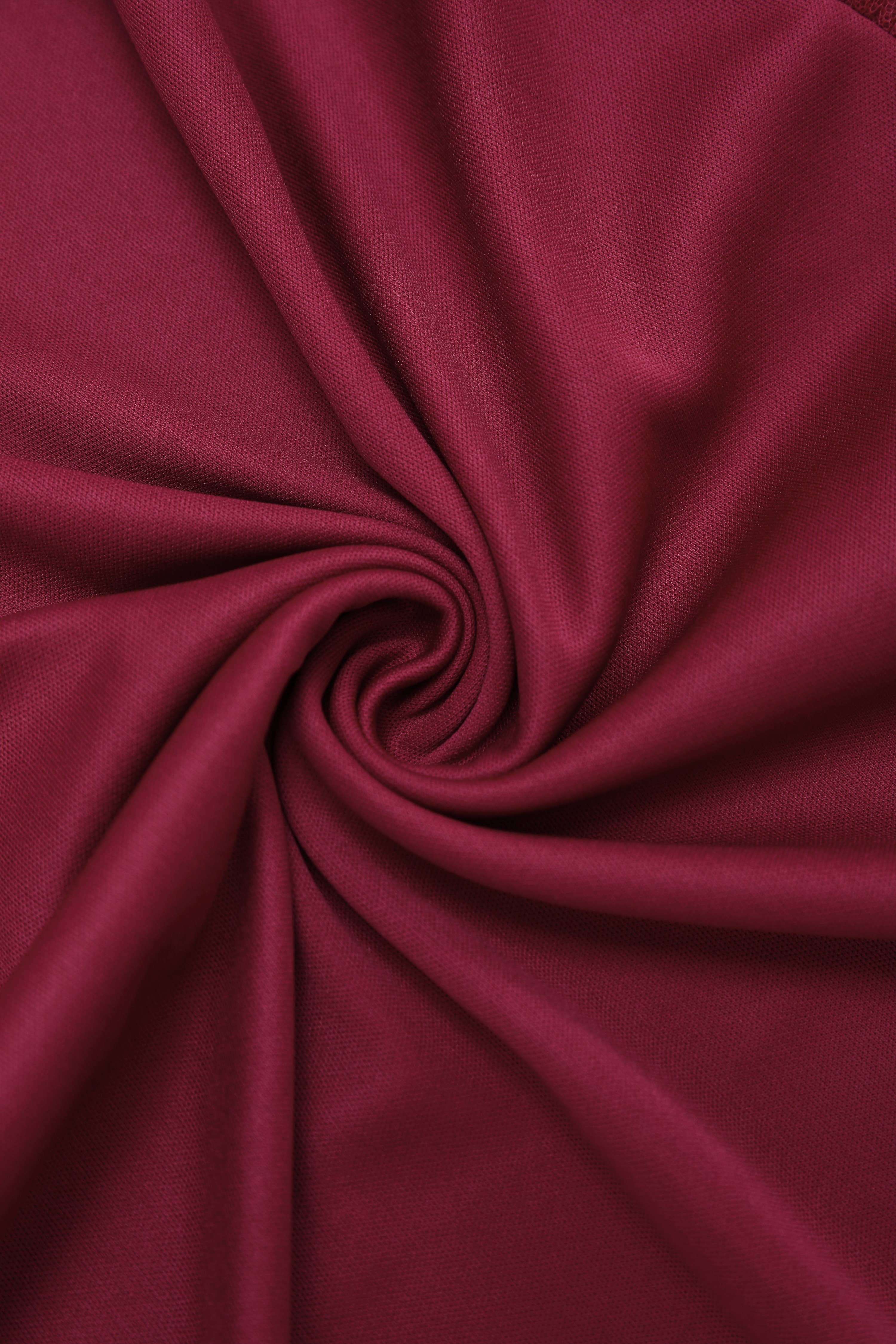 Dolly & Dotty - Wholesale Skirt - Women's - Fluffy Burgundy Petticoat3