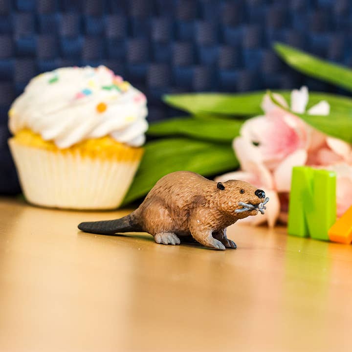 Safari Ltd. - Wholesale Figurine Toy - Kids - Beaver Figurine Toy for Kids