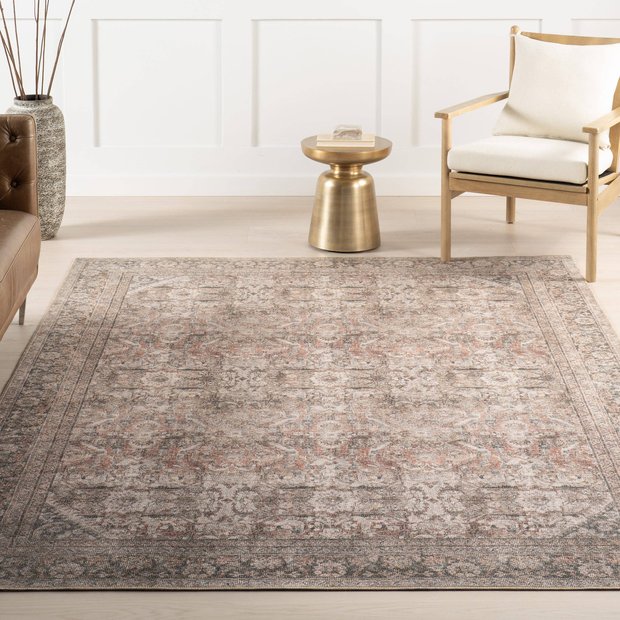 nuLOOM - Wholesale Area Rug - Hillstone Collection Deka Traditional Vintage Medallion Area Rug17