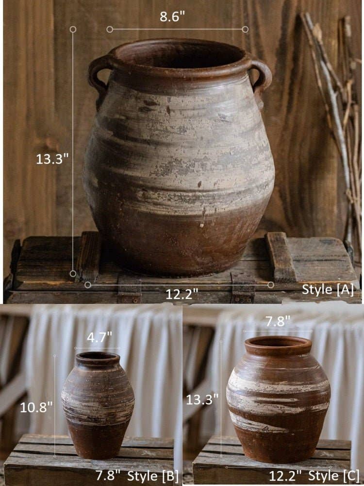 Rustic Reach - Vente Pot - Restauration Pot en Argile Marron7