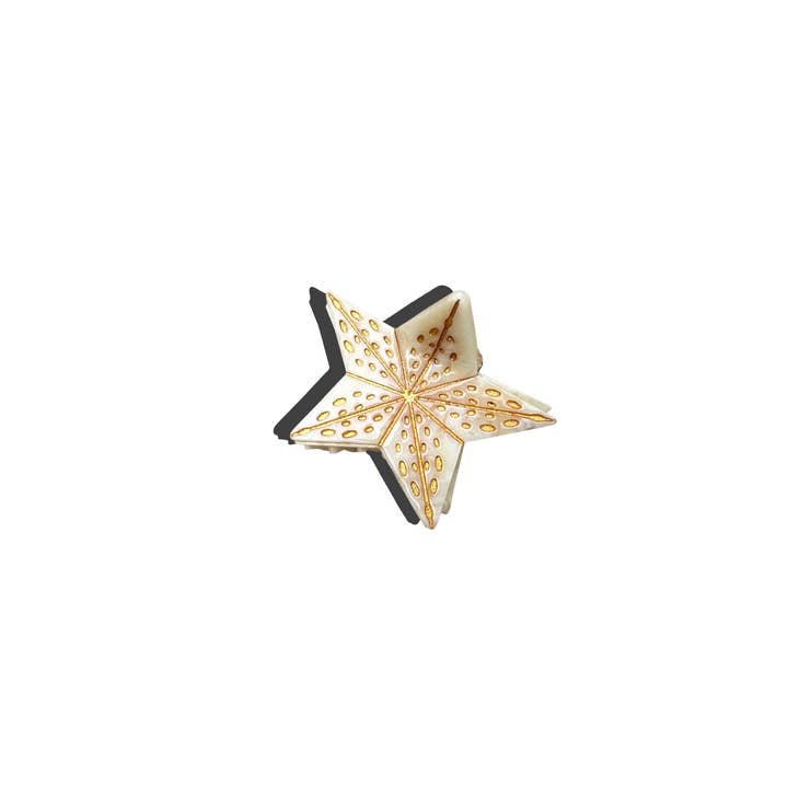 Solar Eclipse - Wholesale Hair Clip - Women's - Hand-painted Mini Celestial Star Claw Hair Clip0