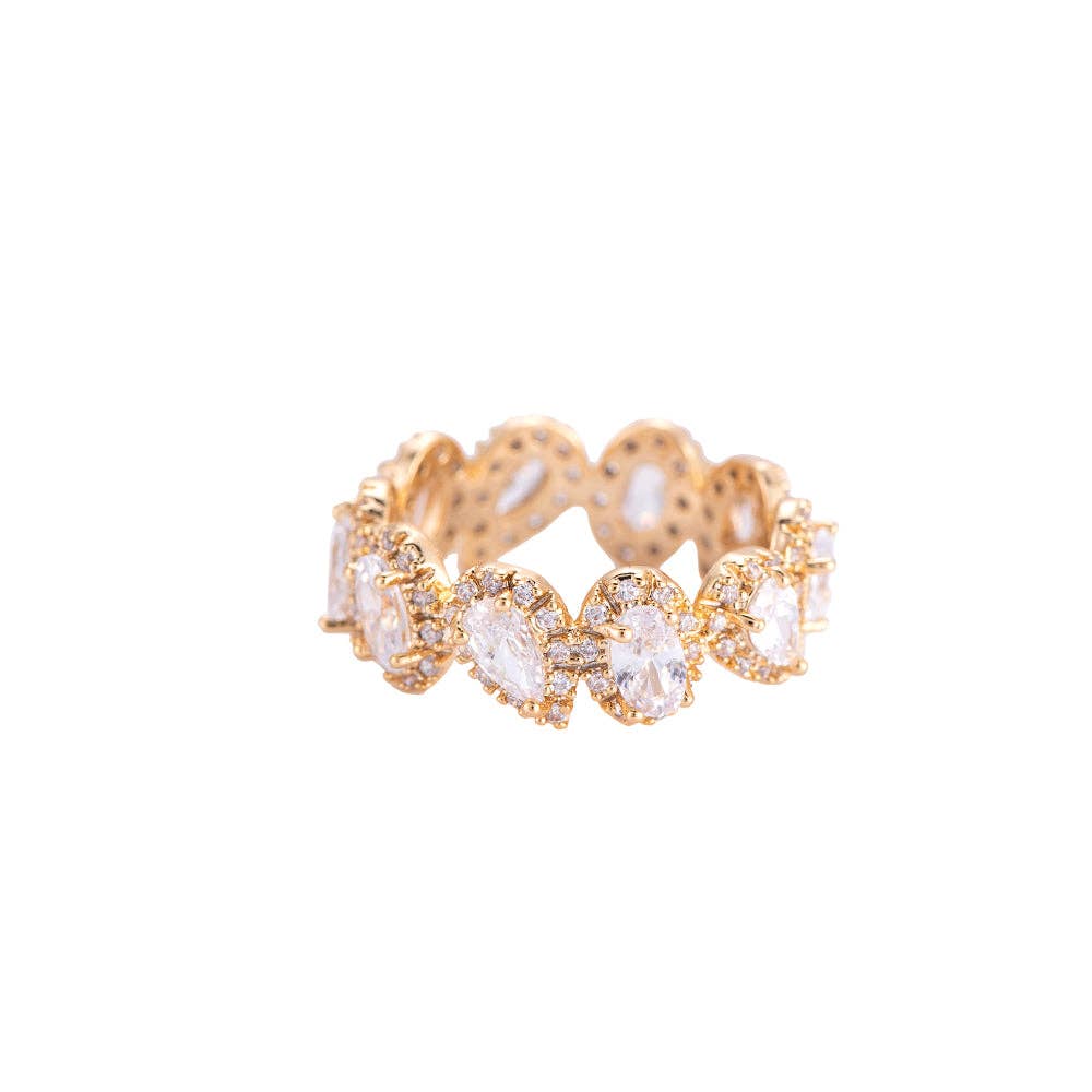 Cala Rose - Wholesale Multi-Stone Ring - GRACE0