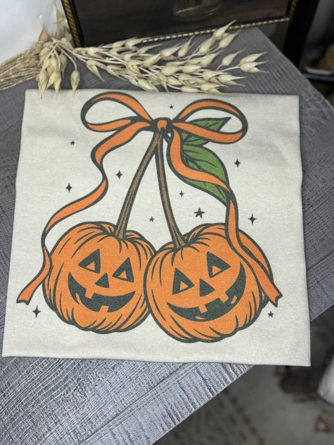 Cherry Jack-o'-lanterns (Gildan T-Shirt) for wholesale by 1/2 Penny Wholesale