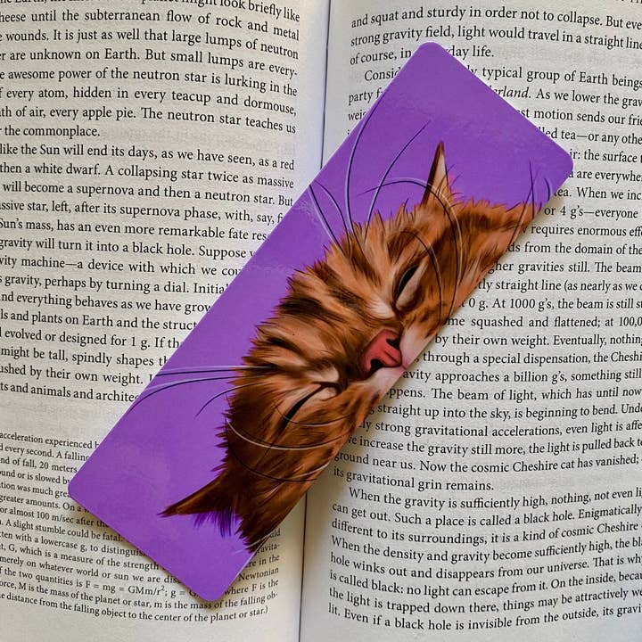 Segnalibro Sonnolento Miao per la vendita all'ingrosso da parte di Cat Loaf Studio