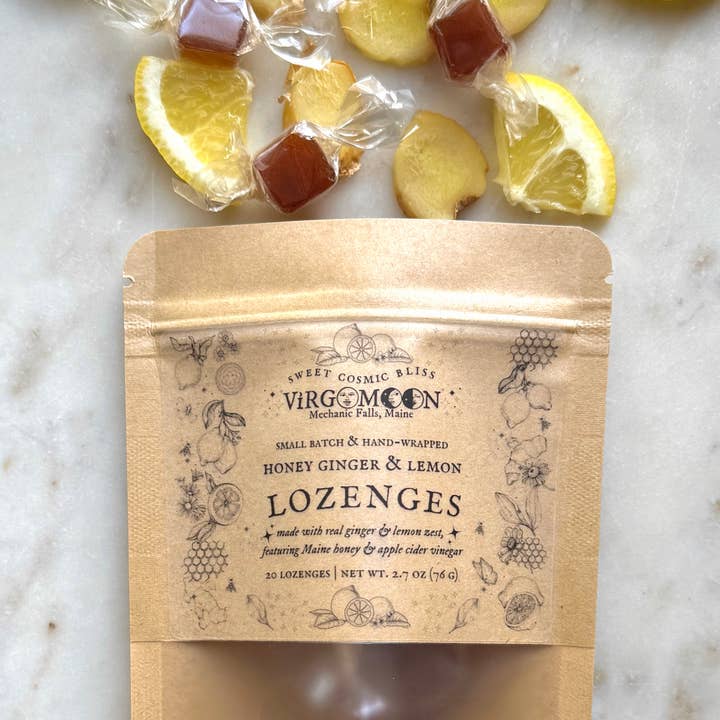 Virgo Moon - Wholesale Lozenges/Cough Drops - Honey Ginger & Lemon Lozenges9