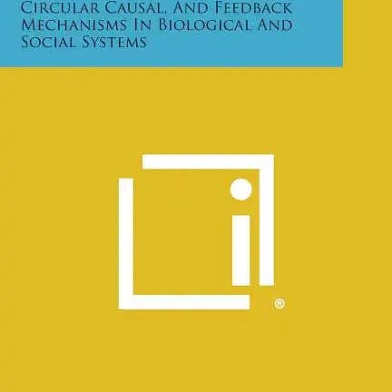 Books by splitShops - Wholesale Technology & Engineering Book - Cybernetics: Circular Causal, and Feedback Mechanisms in Biological and Social Systems - Paperback