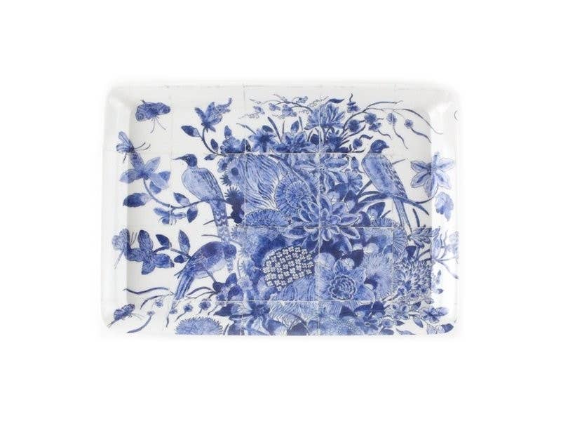 MUSEUM WEBSHOP - Wholesale Serving Tray - Serving Tray, Mini Size, Delft Blue Birds