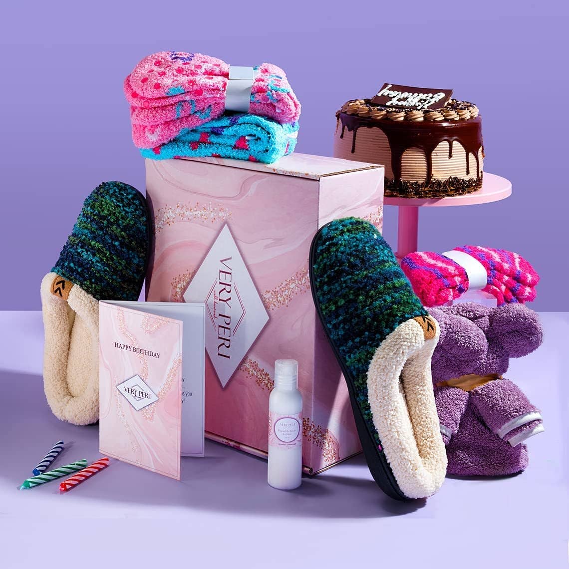 Roxoni – Engroshandel Gaveæske – MEGET PERI fødselsdag gaveæske til kvinder kurateret gaveæske til0