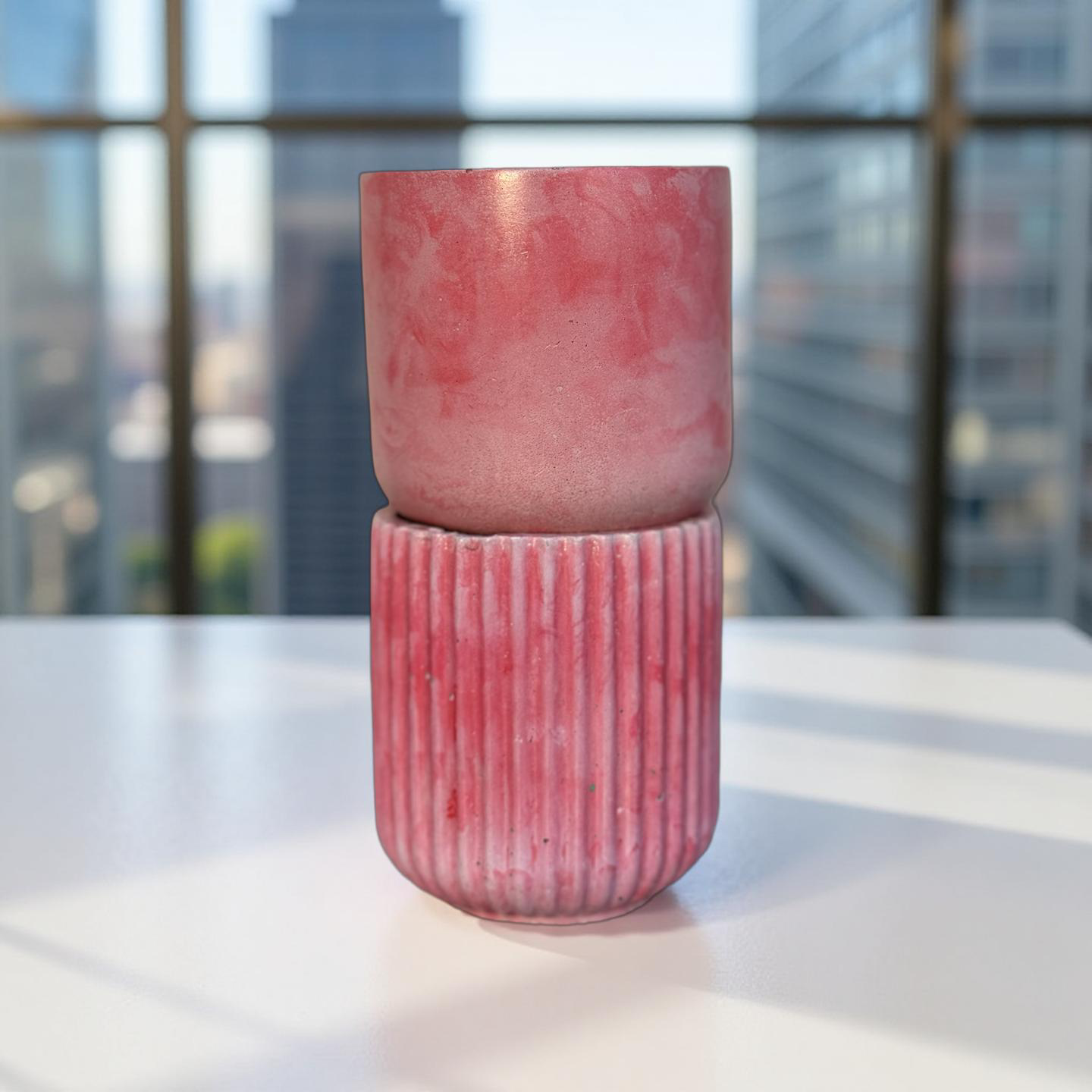 Colourfuljoy Designs - Wholesale Jar/Filled Candle - Candle empty jars/ Cement vessels/ Empty candle container 27