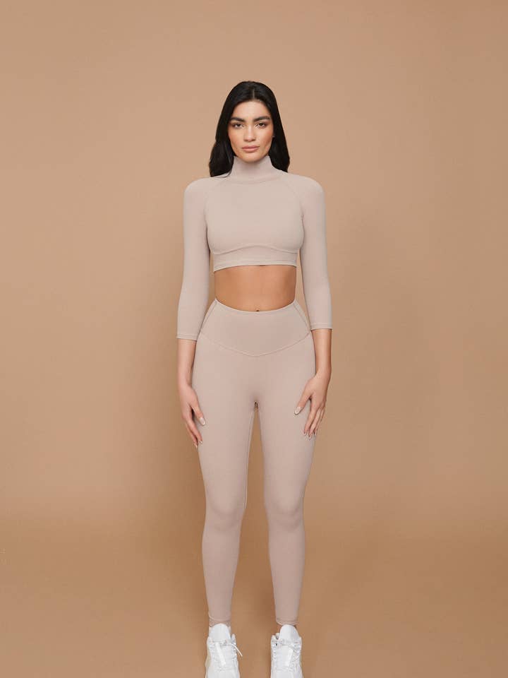 Inka Ls Top - Meringue for wholesale by FELYNE ACTIVE