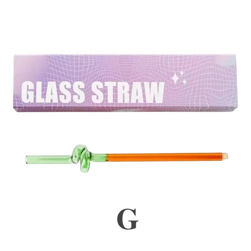 IVORE.GROUP (We cover All Import duty) - Vente Paille - Pailles en verre au design artistique coloré6