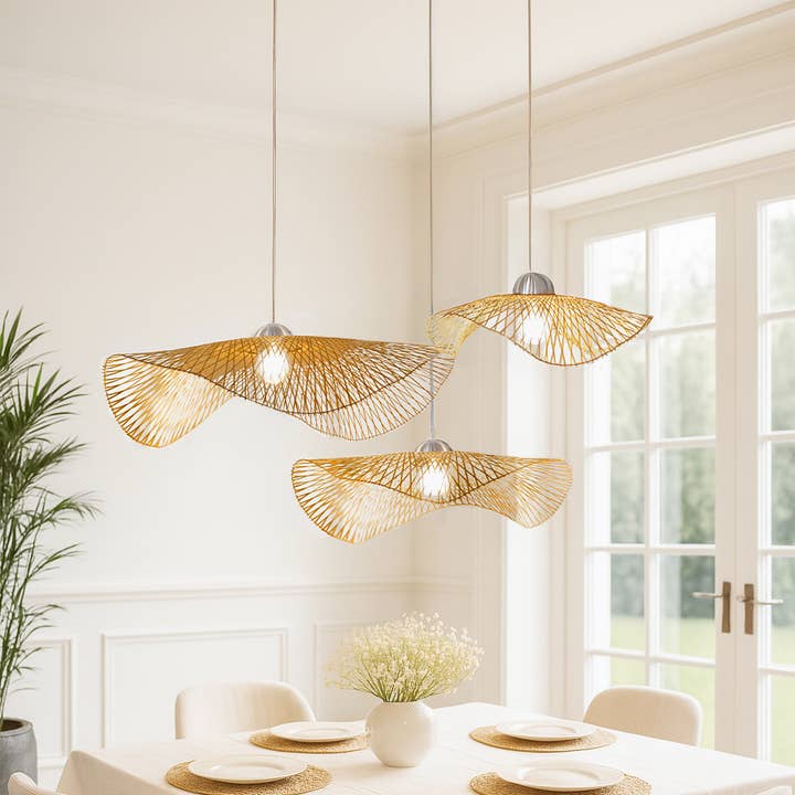 NATURLIG BAMBUSUPPHÄNGNING DIAM 100CM CARAVELLE för wholesale av Now's Home