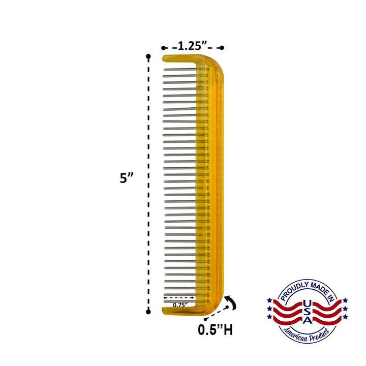 Original Hair Doctor - Wholesale Hair Brush/Comb - Pocket Comb with Rotating Pins Reduces Hair Damage9