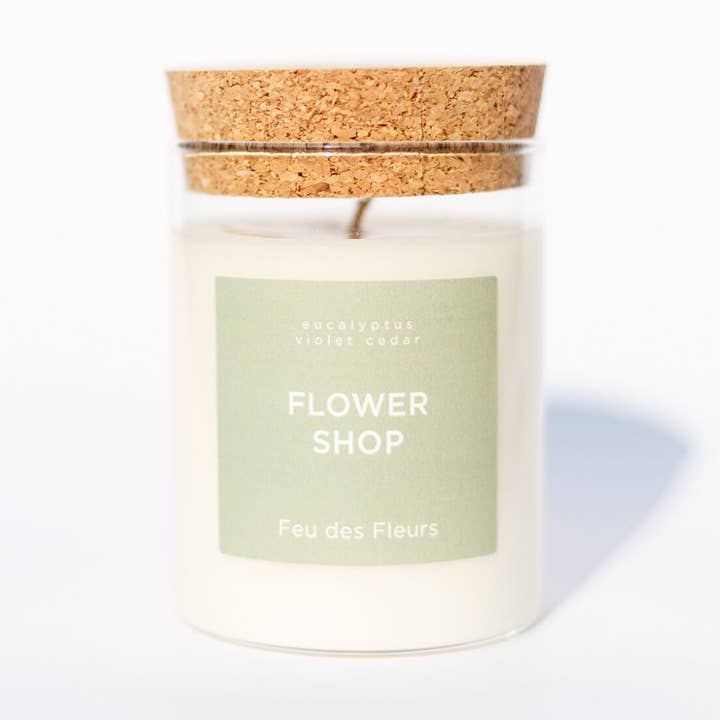 Feu des Fleurs - Wholesale Jar/Filled Candle - Candle Flowershop - 50gr0