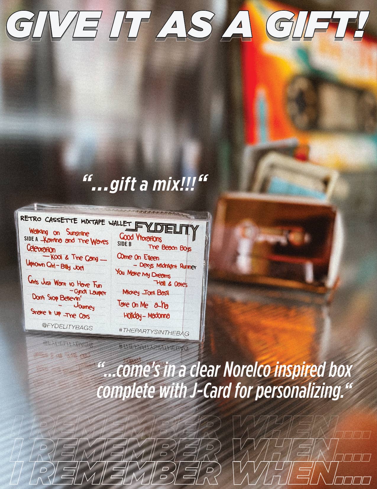 Fydelity - Wholesale Wallet - Unisex - 70264: Cassette Tape Wallet | Rose Gold Chrome4