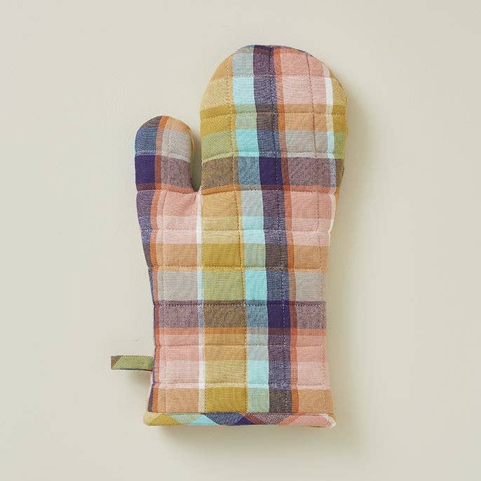 Sylvie Thiriez - Wholesale Oven Mitt/Pot Holder - Glove Plein soleil carreaux0