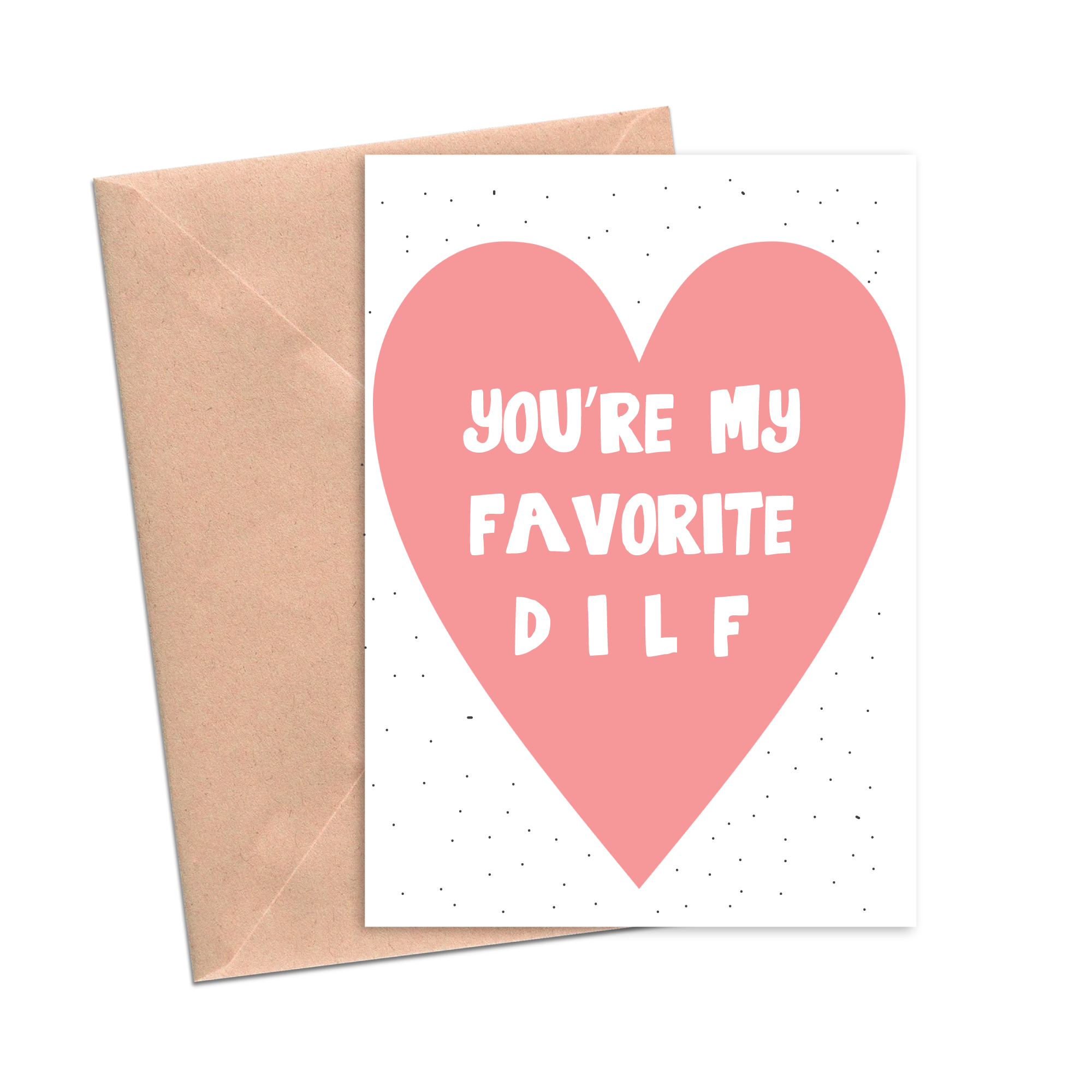 Wholesale You're My Favorite DILF Funny Love Card for your store