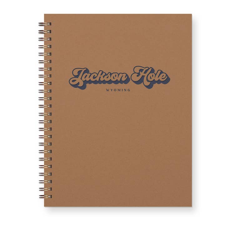 Ruff House Print Shop - Venta al por mayor Cuadernos - Custom City Retro Script Journal: cuaderno con líneas