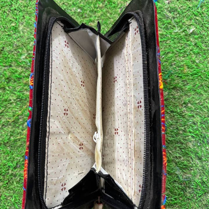 GYPSY STUDIO - Wholesale Shoulder Bag - Women's - Rad Color Mirror Work Zipper Party Wear Pouch Women's Bags3